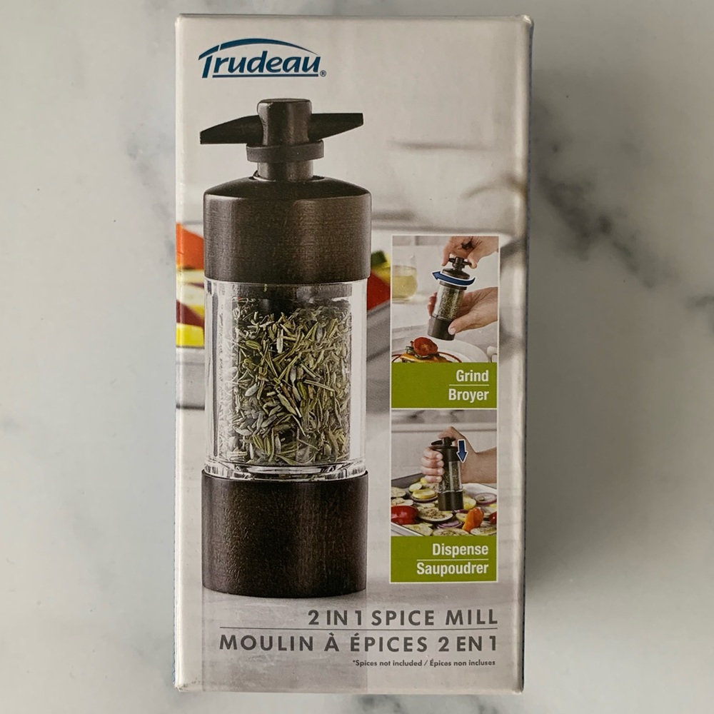 Trudeau 2-in-1 Spice Mill